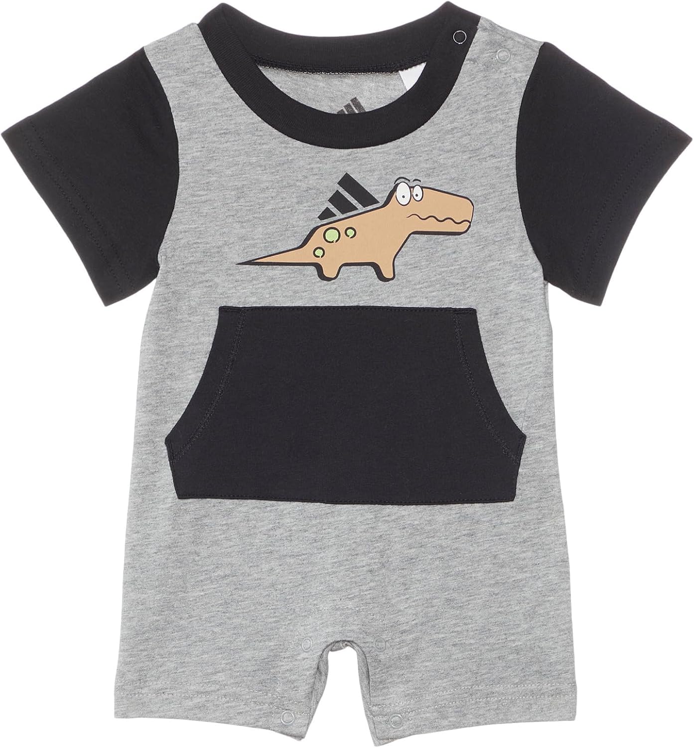 Adidas Baby Boys Color-Block Romper Regular Fit