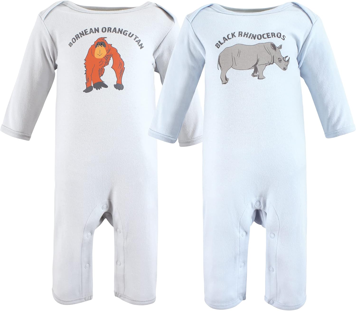 Hudson BabyTouched by Nature - Organic Cotton Romper for Baby Girls
