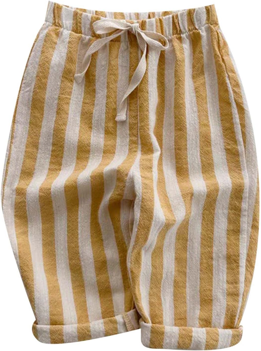 Boys Cotton Linen Harem Bloomers Pants Toddler