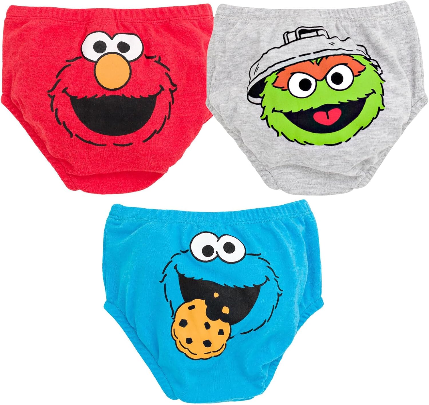 Sesame Street Elmo Oscar and Grouch Diaper Covers