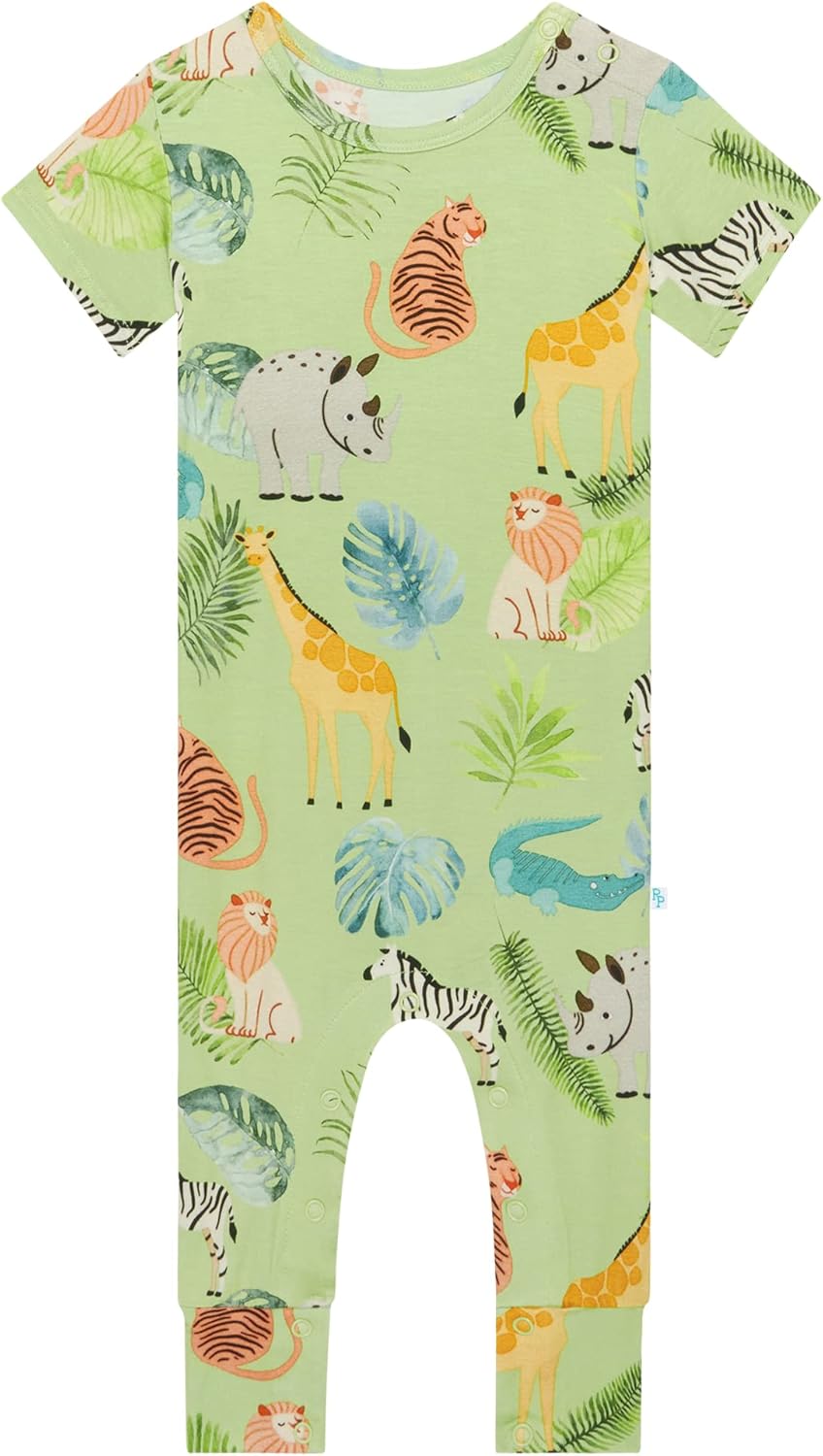 Posh Peanut Baby Romper with Snap Closure