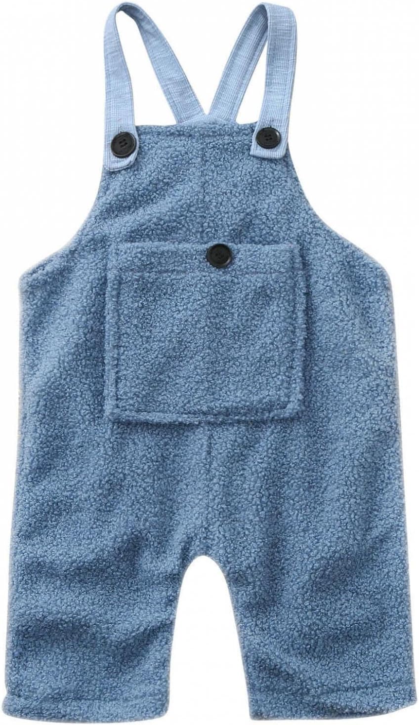 Comfortable Solid Winter Romper for Toddler Boys and Girls