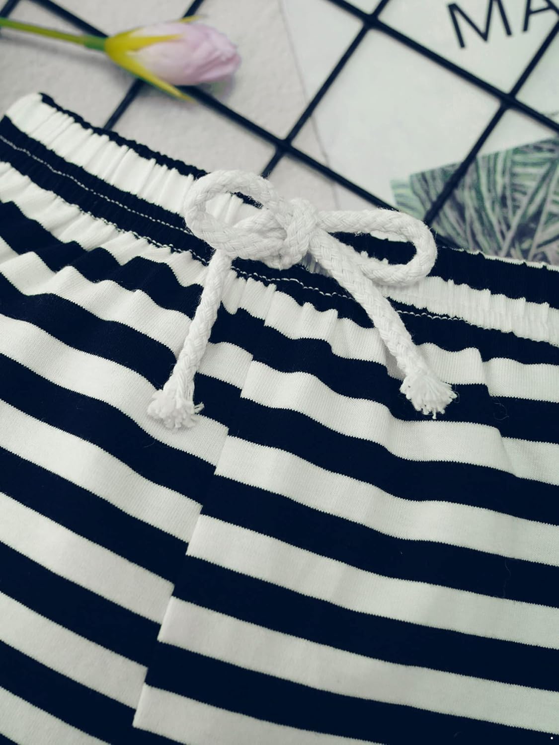 iiniim Baby Boys Cotton Striped Bloomers Harem Shorts