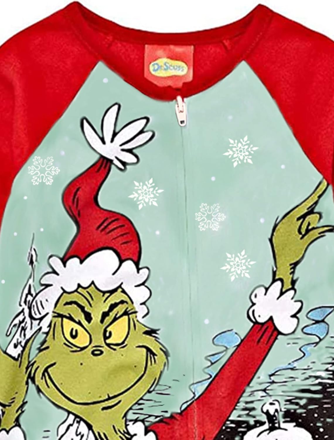 The Grinch Toddler Pajamas Christmas Short