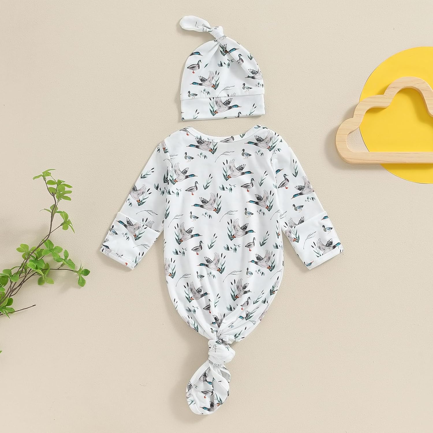 Mallard Duck Hunter Swaddle Set for Newborns - Toddler