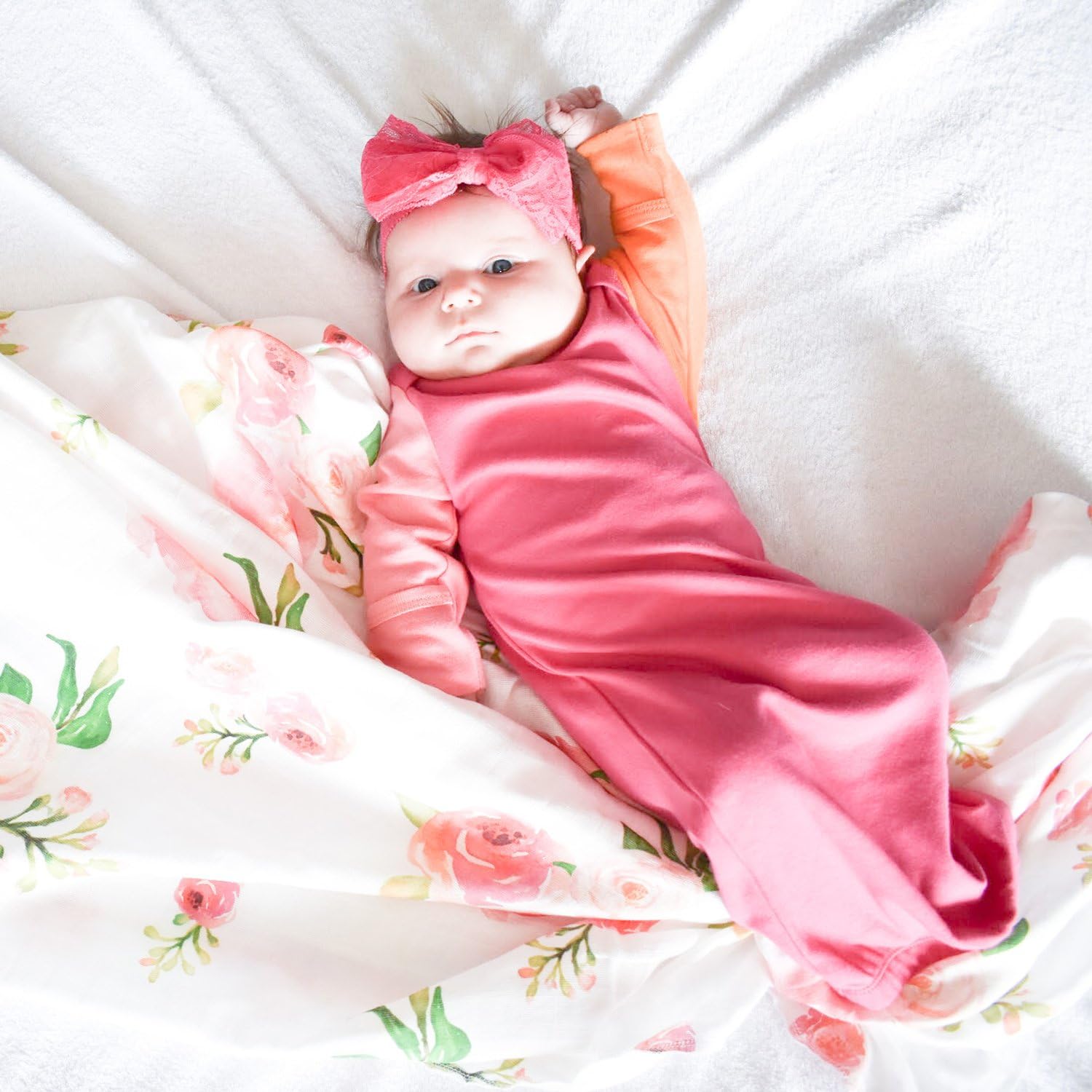 Perfect Organic Long Sleeve Robe for Infants Warm Soft Adorable