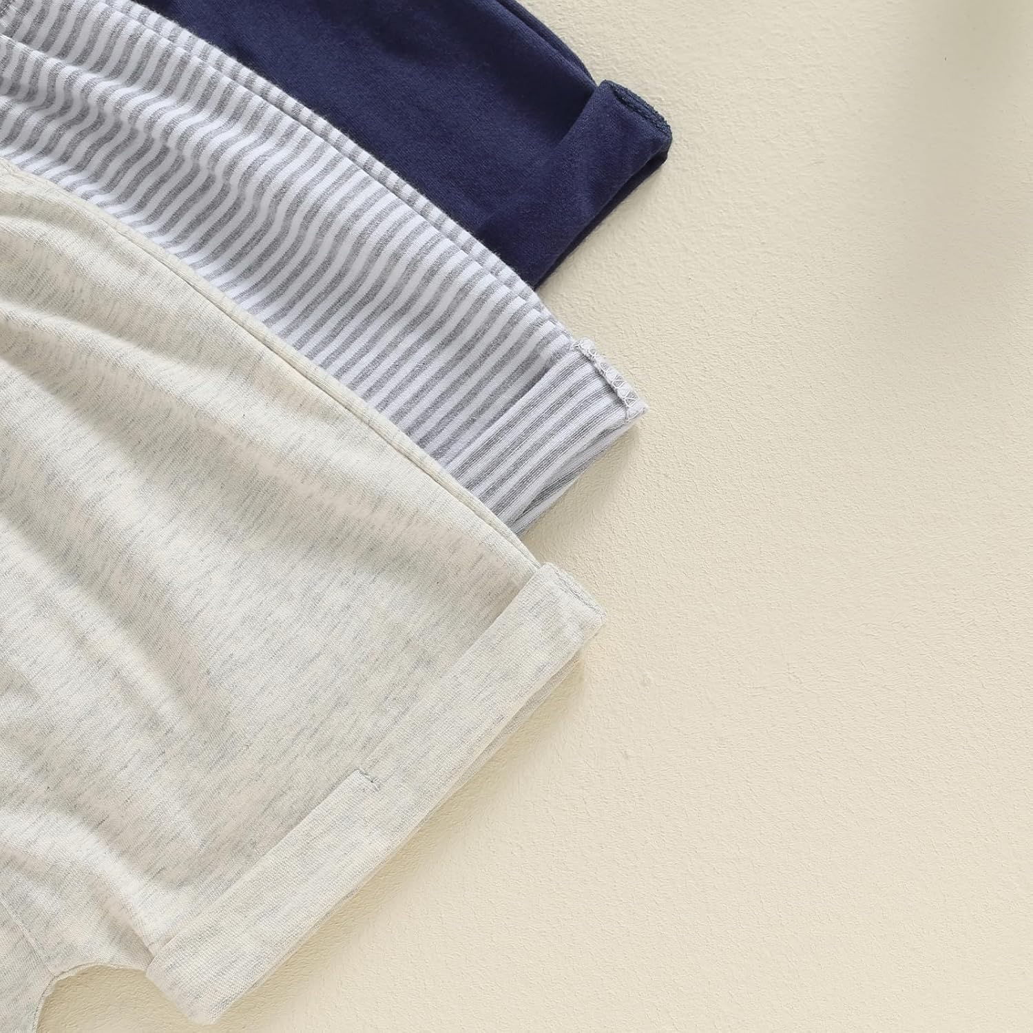Toddler Baby Boy 3-Pack Cotton Jogger Shorts