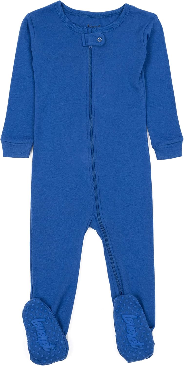 Leveret Kids Pajamas 100 Cotton Sleepers