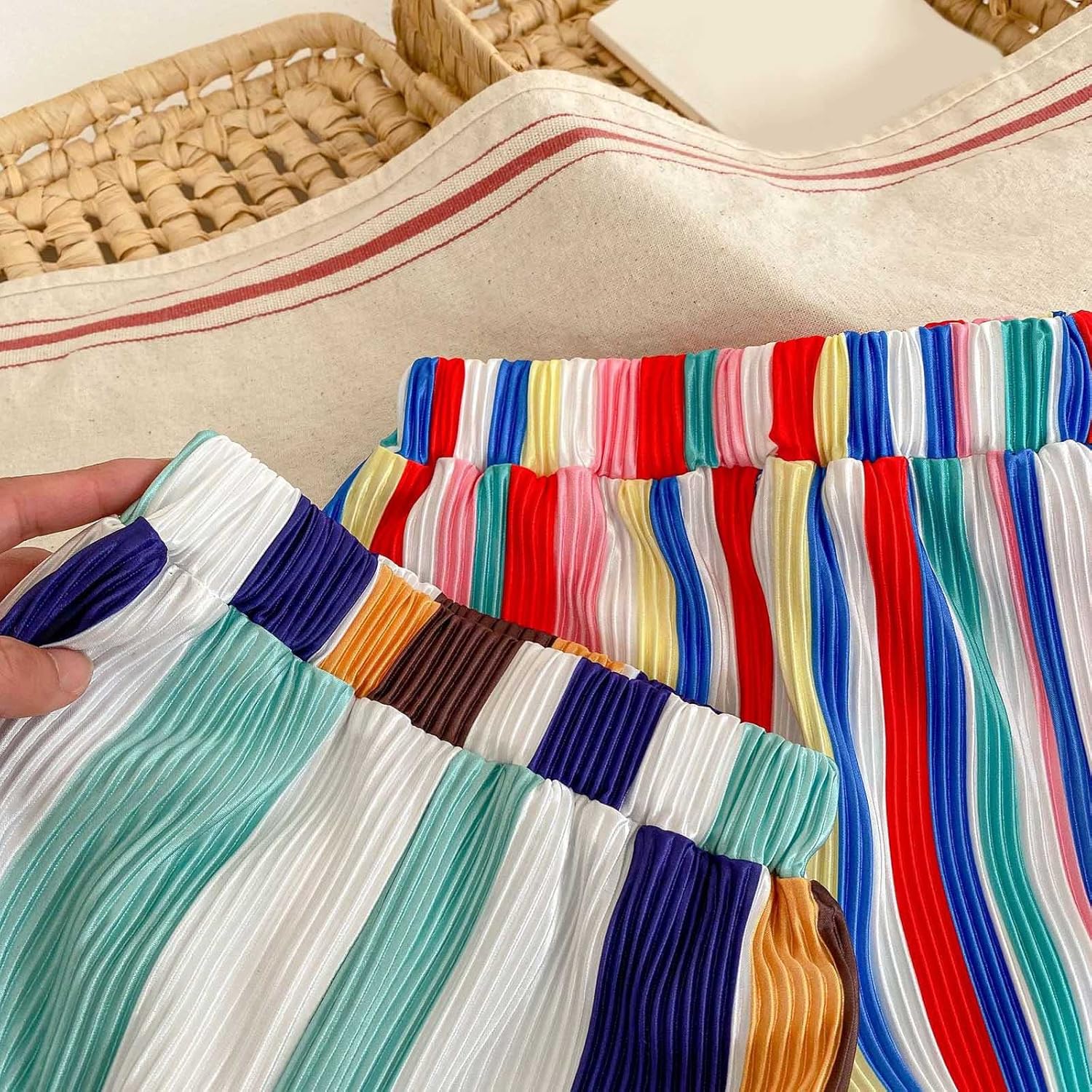Striped Printed Pants for Kids Perfect for Summer