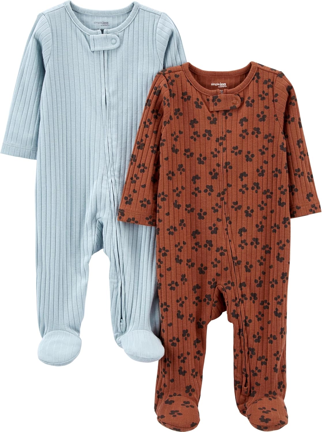 Adorable Functional 2-Piece Sleep Play Outfit by Simple Joys
