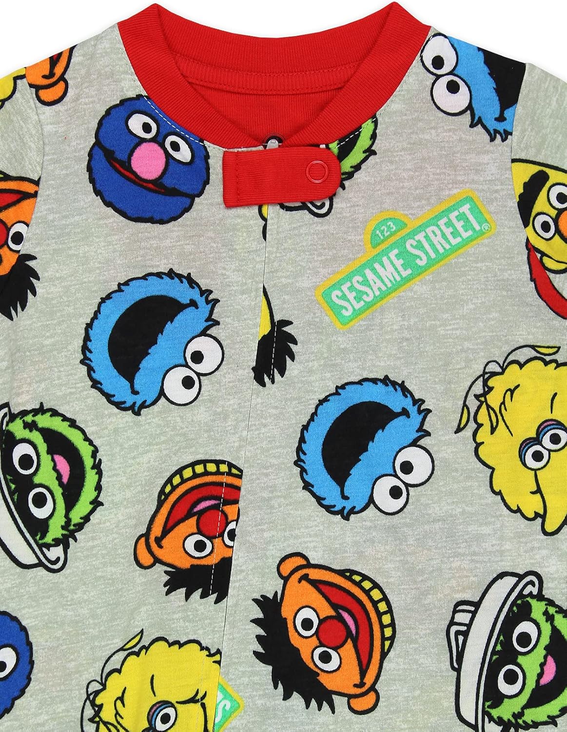 Sesame Street Elmo Cookie Monster Infants Pajamas