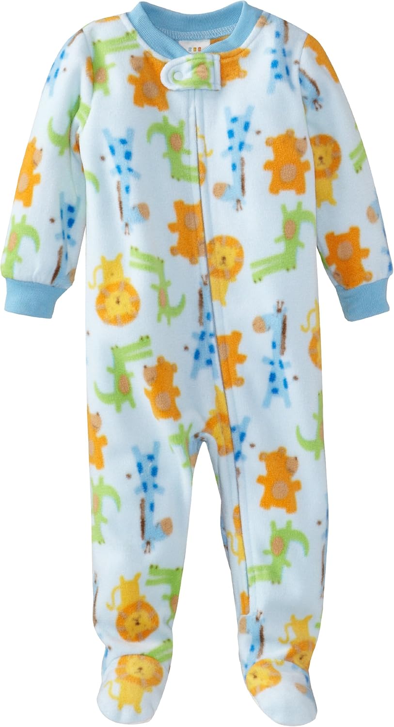 Absorba Baby Boys Animal Blanket Sleeper