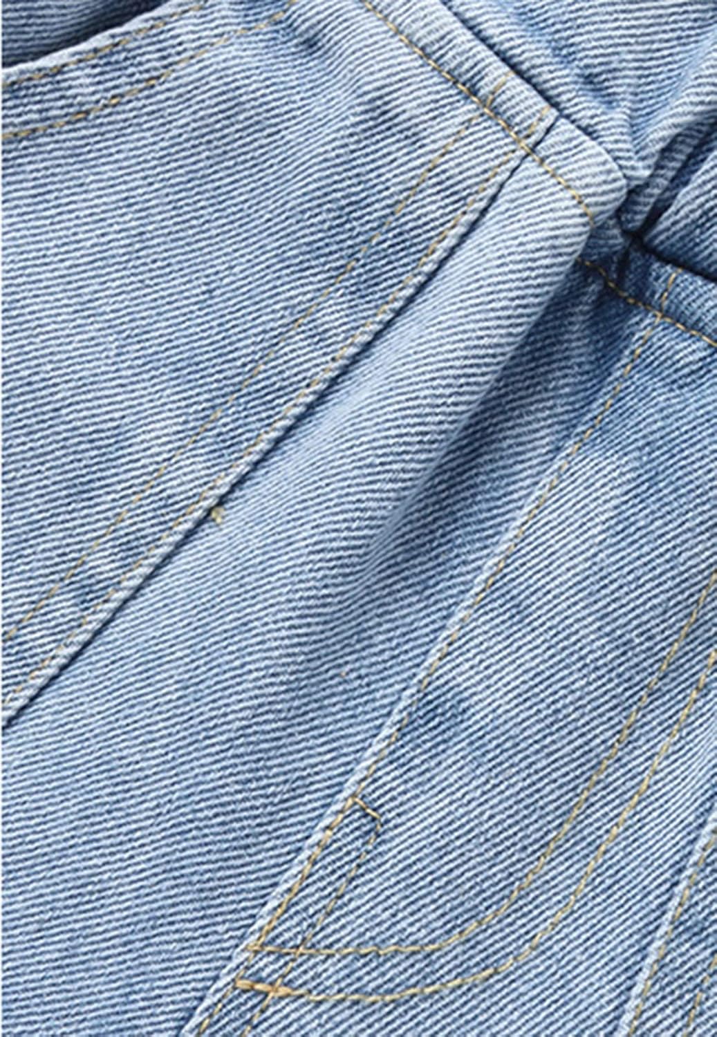 Patchwork Striped Jeans for Boys 3-12
