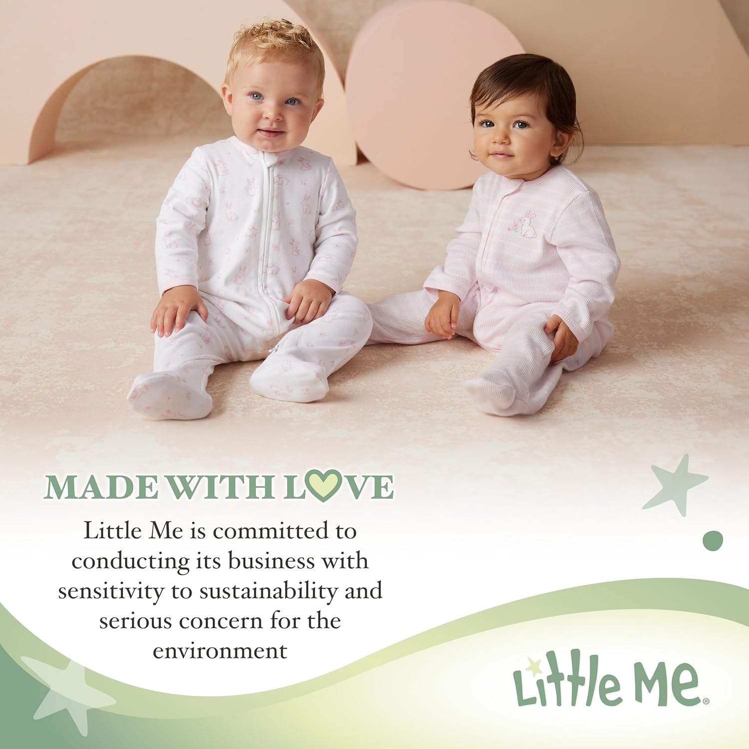 Little Me Baby Layettes - Complete Swaddle Set for Newborns