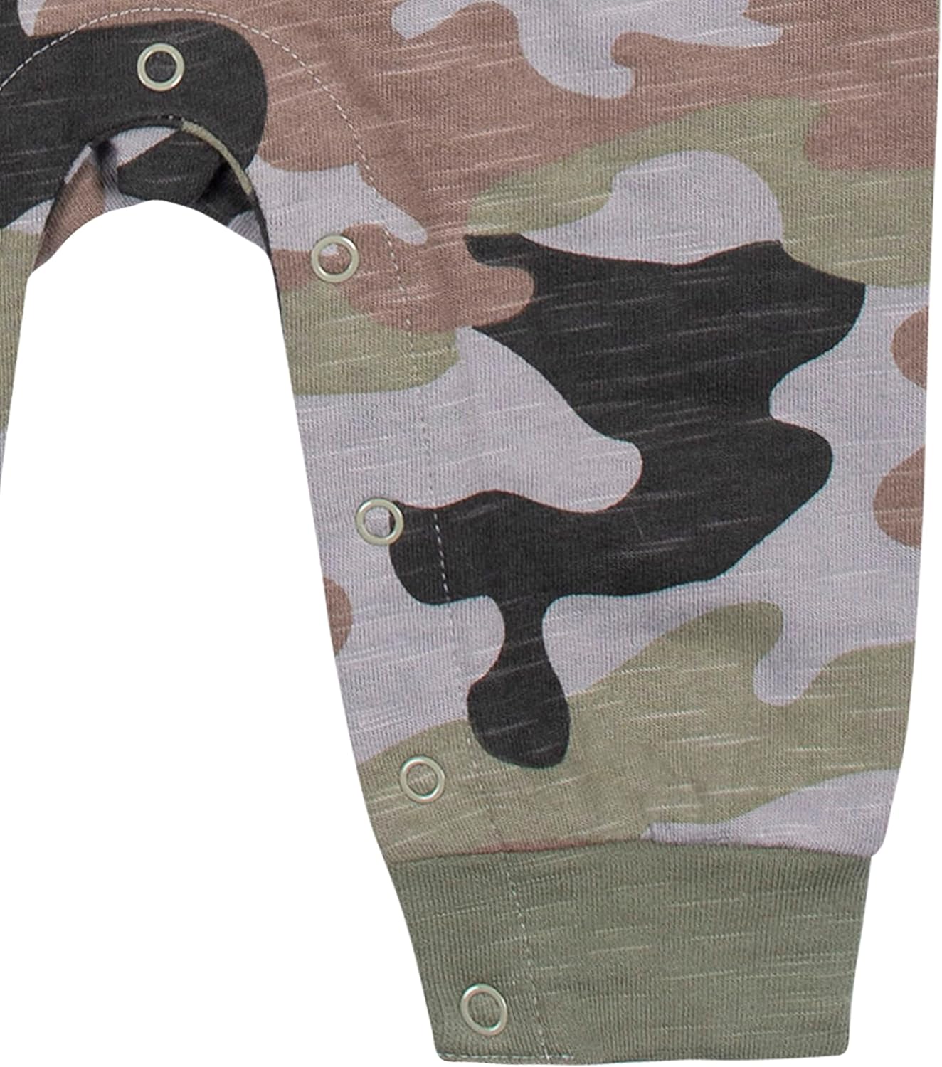Gerber Boys 2-Pack Long Leg Romper Easy Change Child-Safe