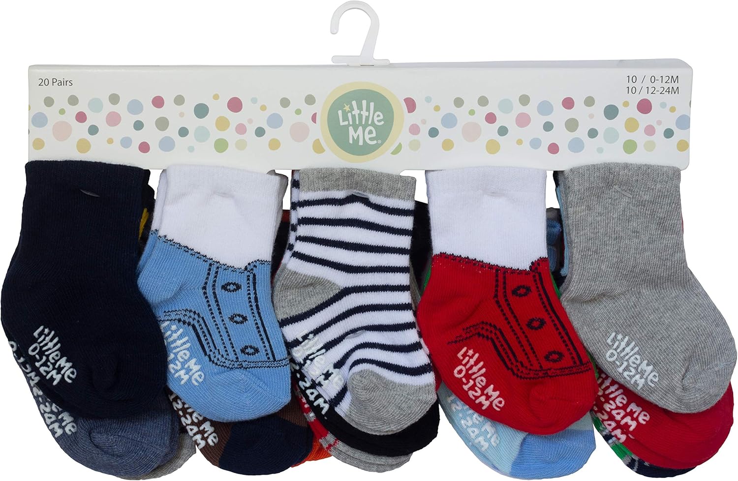 Little Me Baby Boys Ankle Socks Assorted
