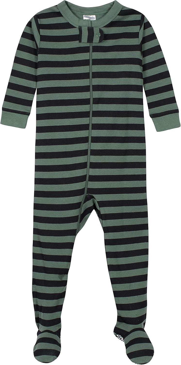 Gerber Baby Boys 4-Pack Footed Pajamas
