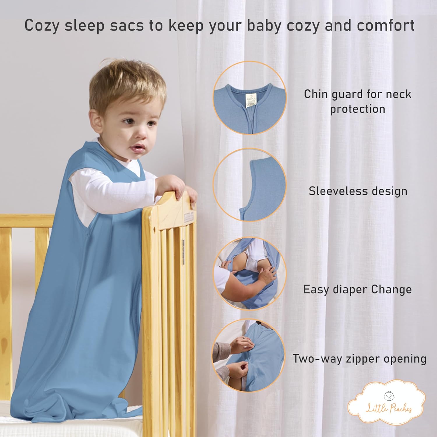Stunning 4-Piece Baby Sleepwear Set for Boys