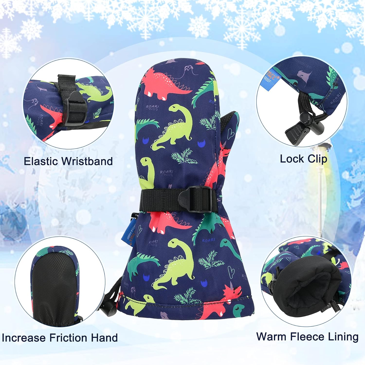 American Trends Toddler Waterproof Gloves Boys