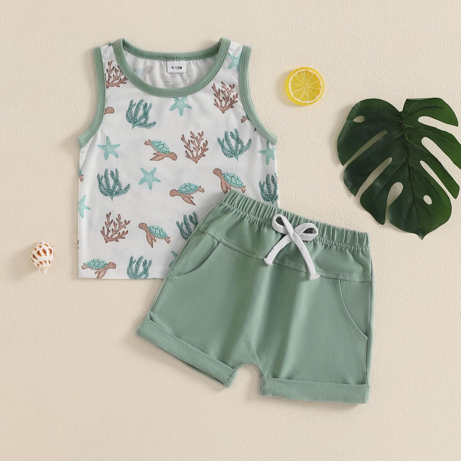Meiweileya Cozy Summer Set for Little Boys