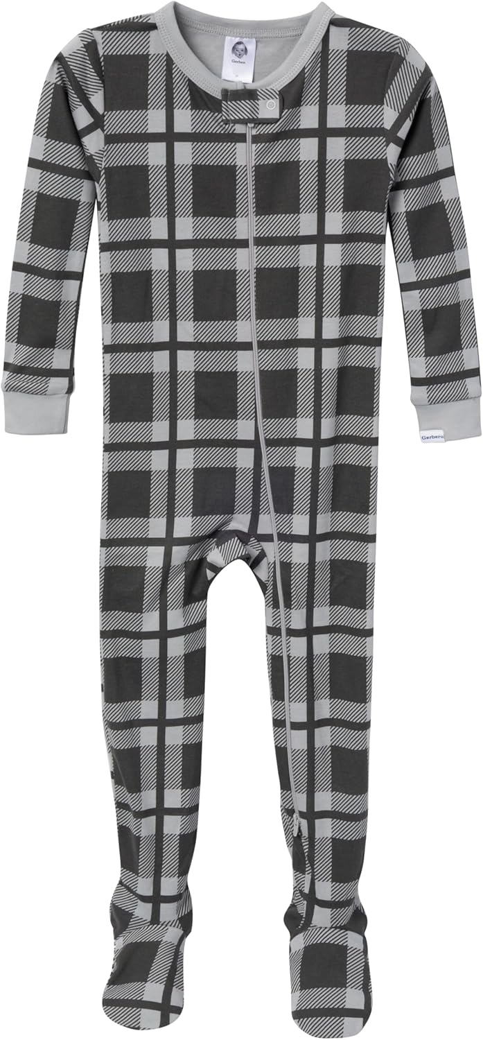 Gerber Baby Boys Footed Sleep Pajamas - 2-Pack