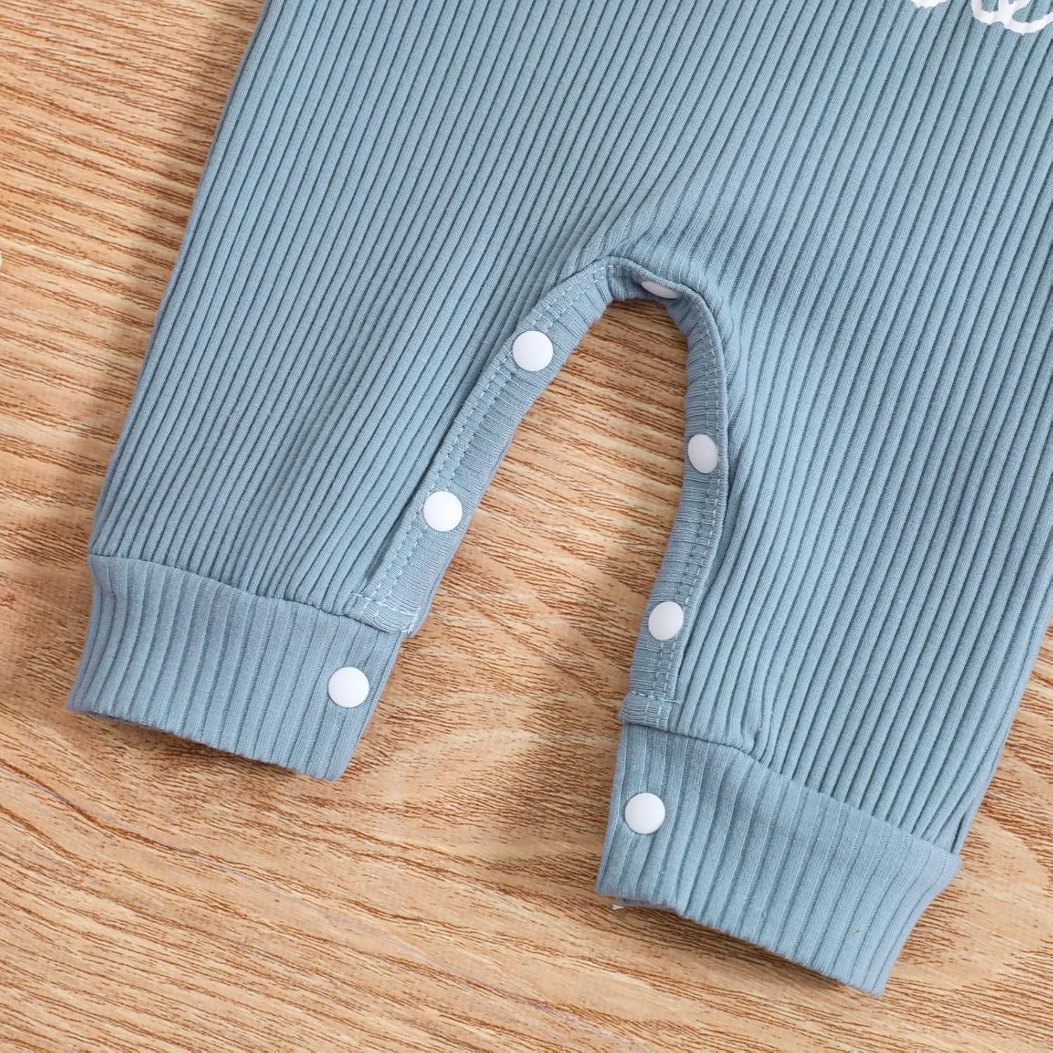 Newborn Baby Boys One-Piece Romper - Elements of the Season