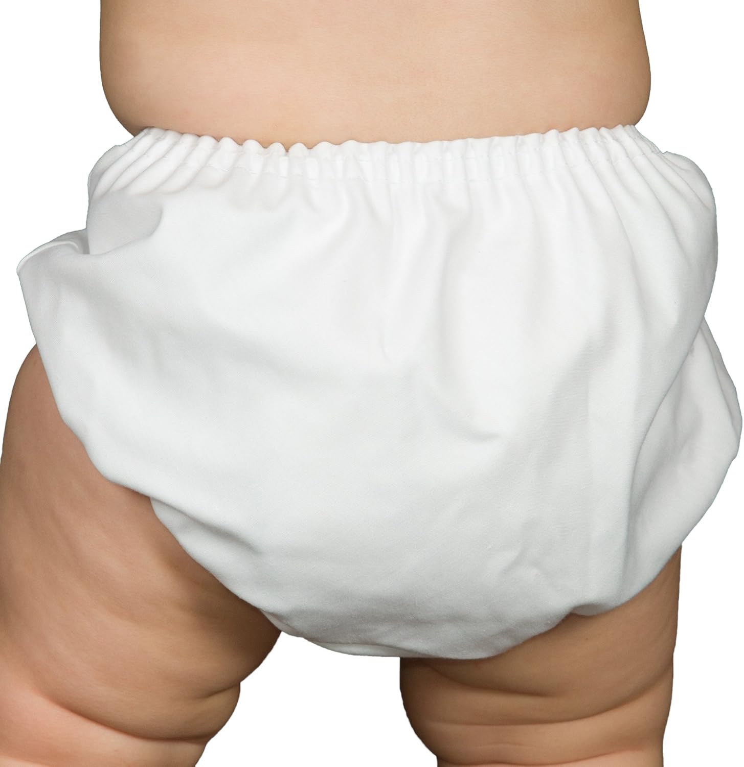 Perfect IC Collections Baby Boys White Batiste Diaper Cover Bloomers