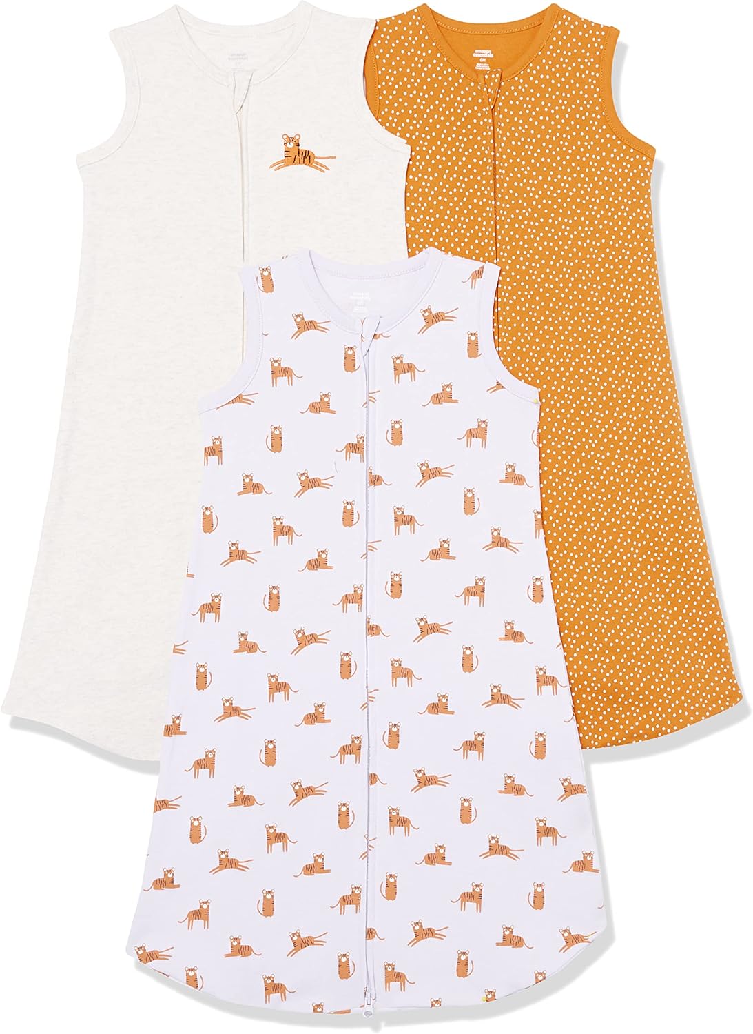 Amazon Essentials Unisex Babies Cotton Sleep Sack Pack of 3