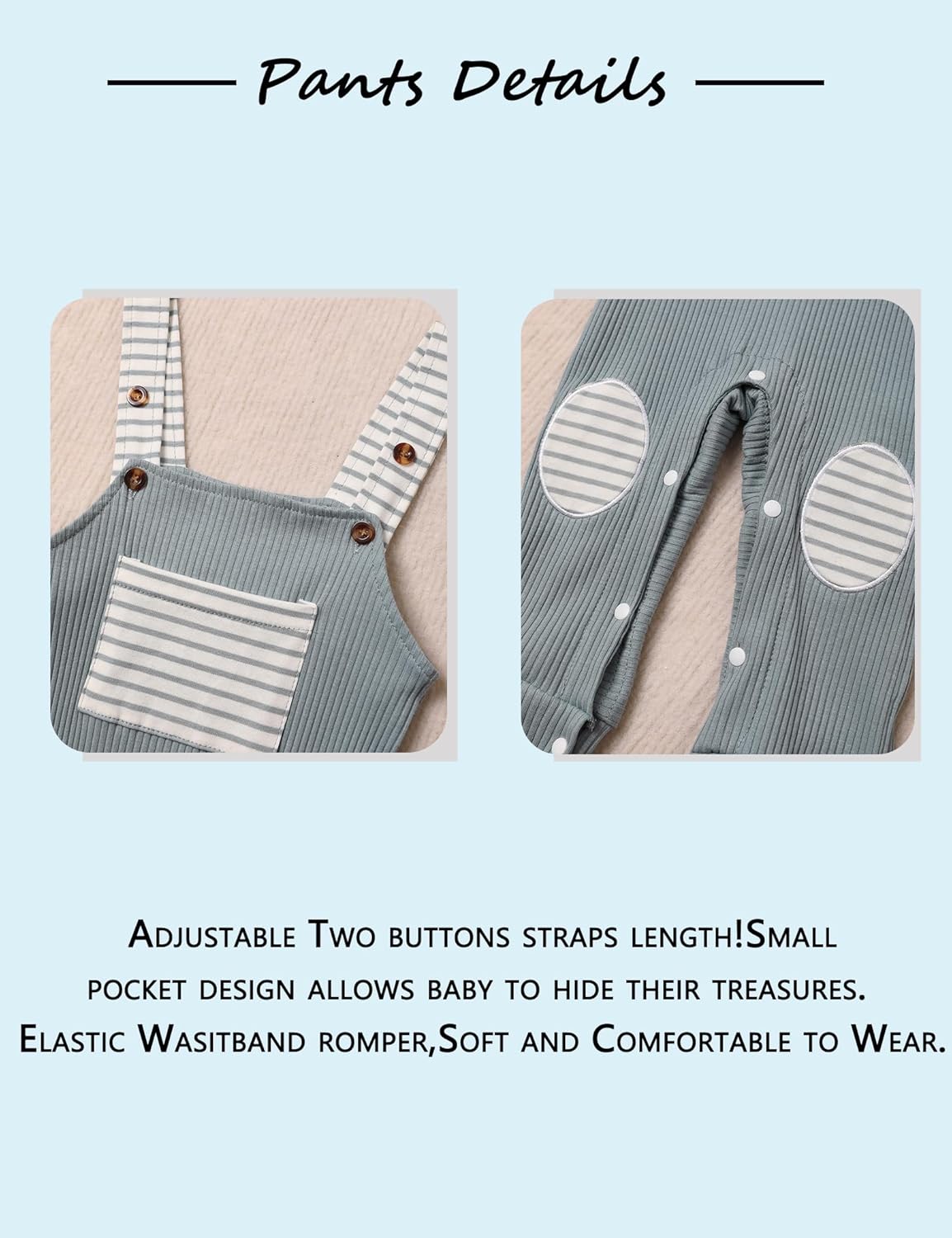 Stylish Stripe Baby Set - Comfort Style