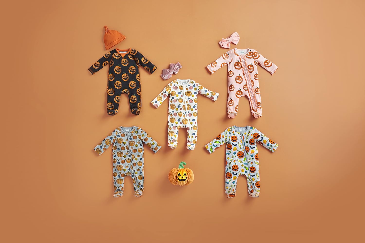 Mud Pie Halloween Sleepers Hats for Baby Boys