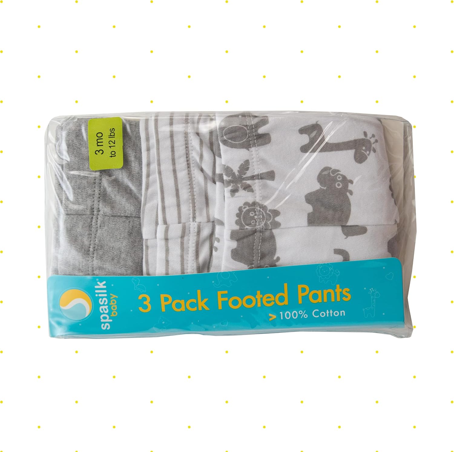 Crisp Cozy 3-Pack of Cotton Pull-Ons for Babies