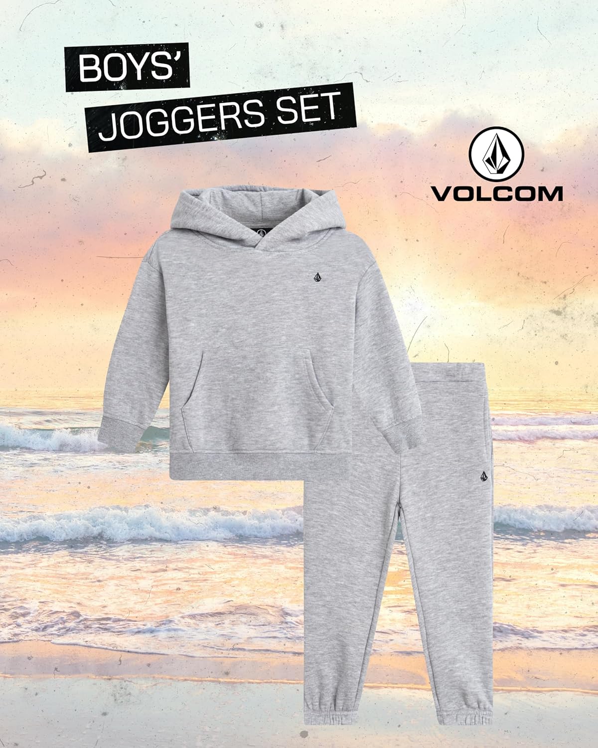 Stylish 2-Piece Toddler Boys Jogger Set