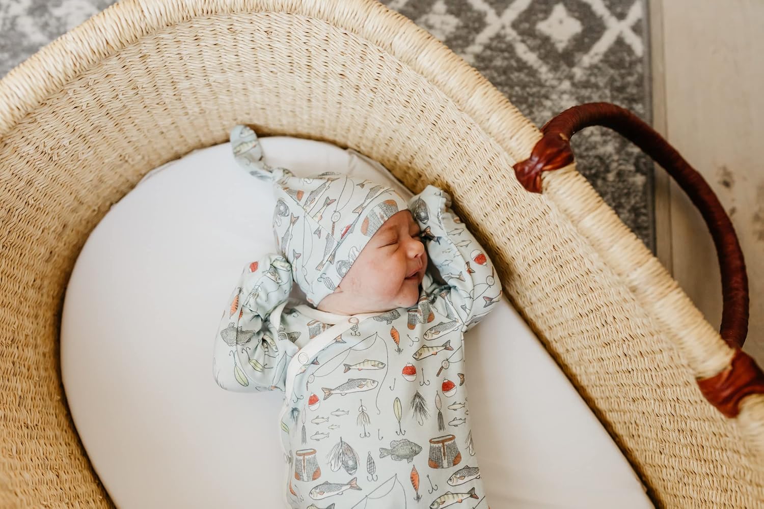 Copper Pearl Baby Gown
