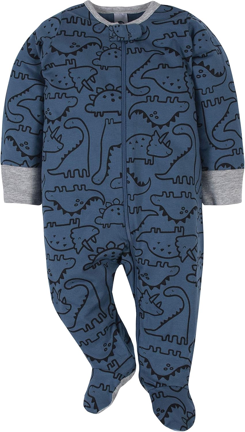 Gerber 4-Pack Sleep N Play Footies for Boys