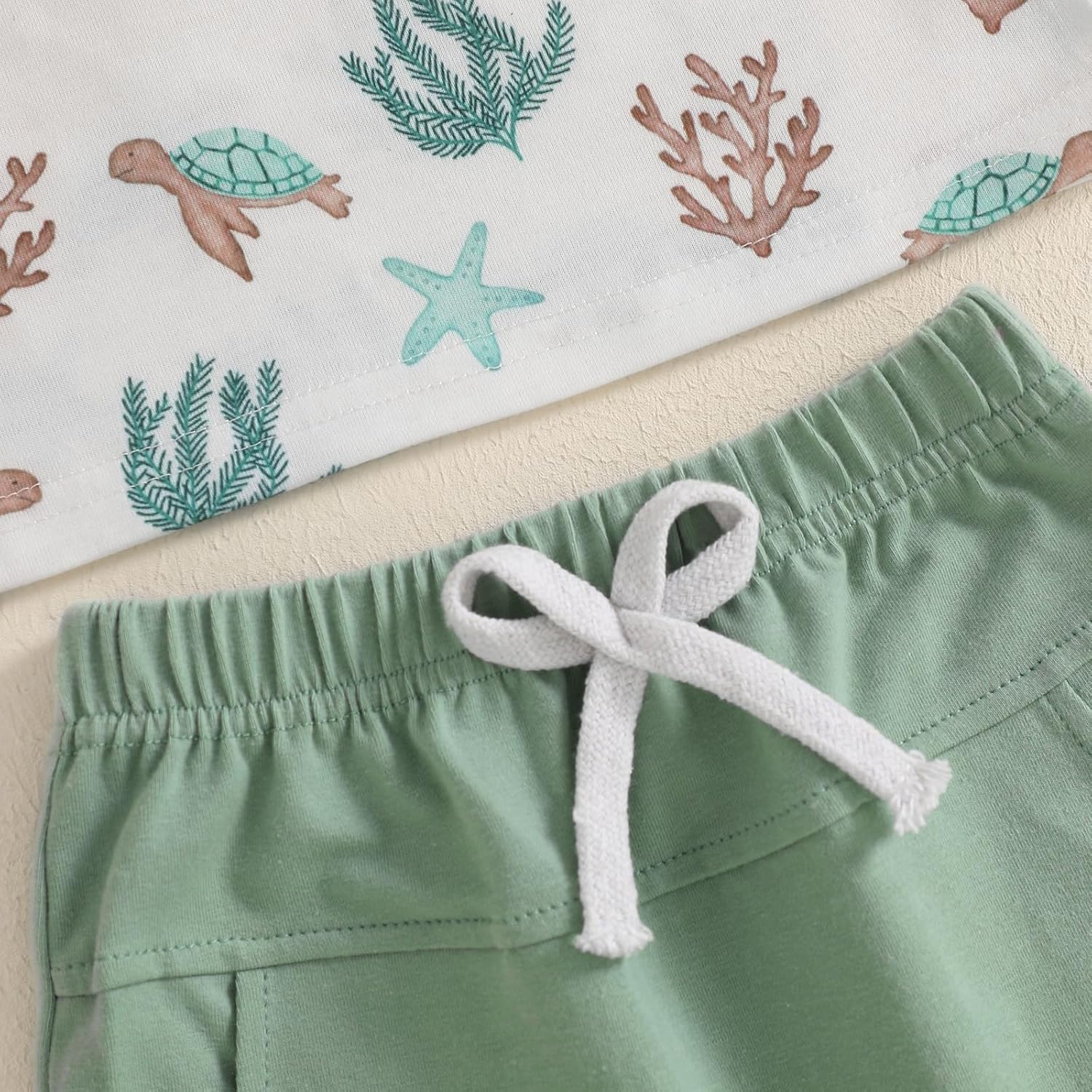 Meiweileya Cozy Summer Set for Little Boys