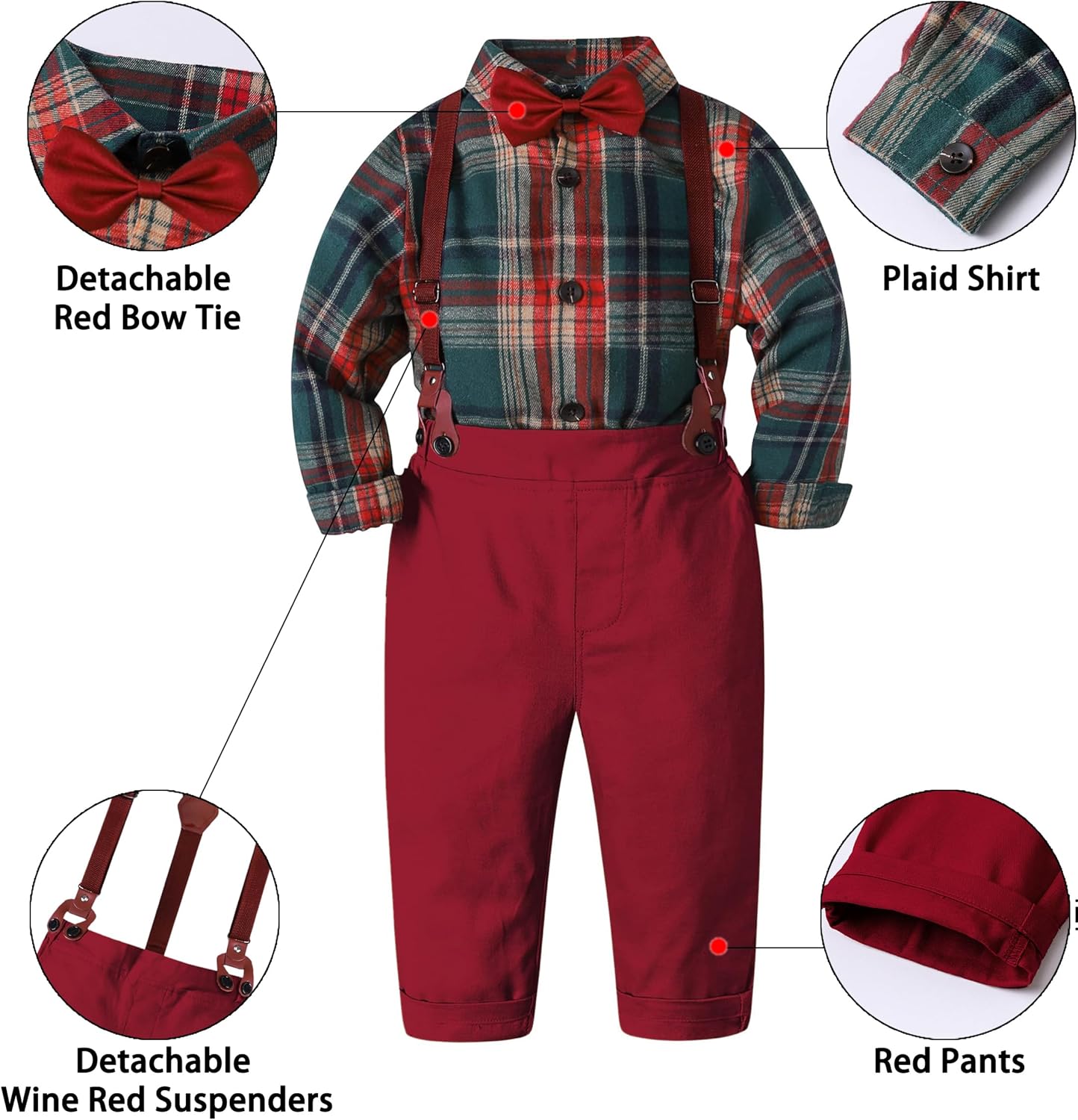SANGTREE Toddler Boys Outfit Set