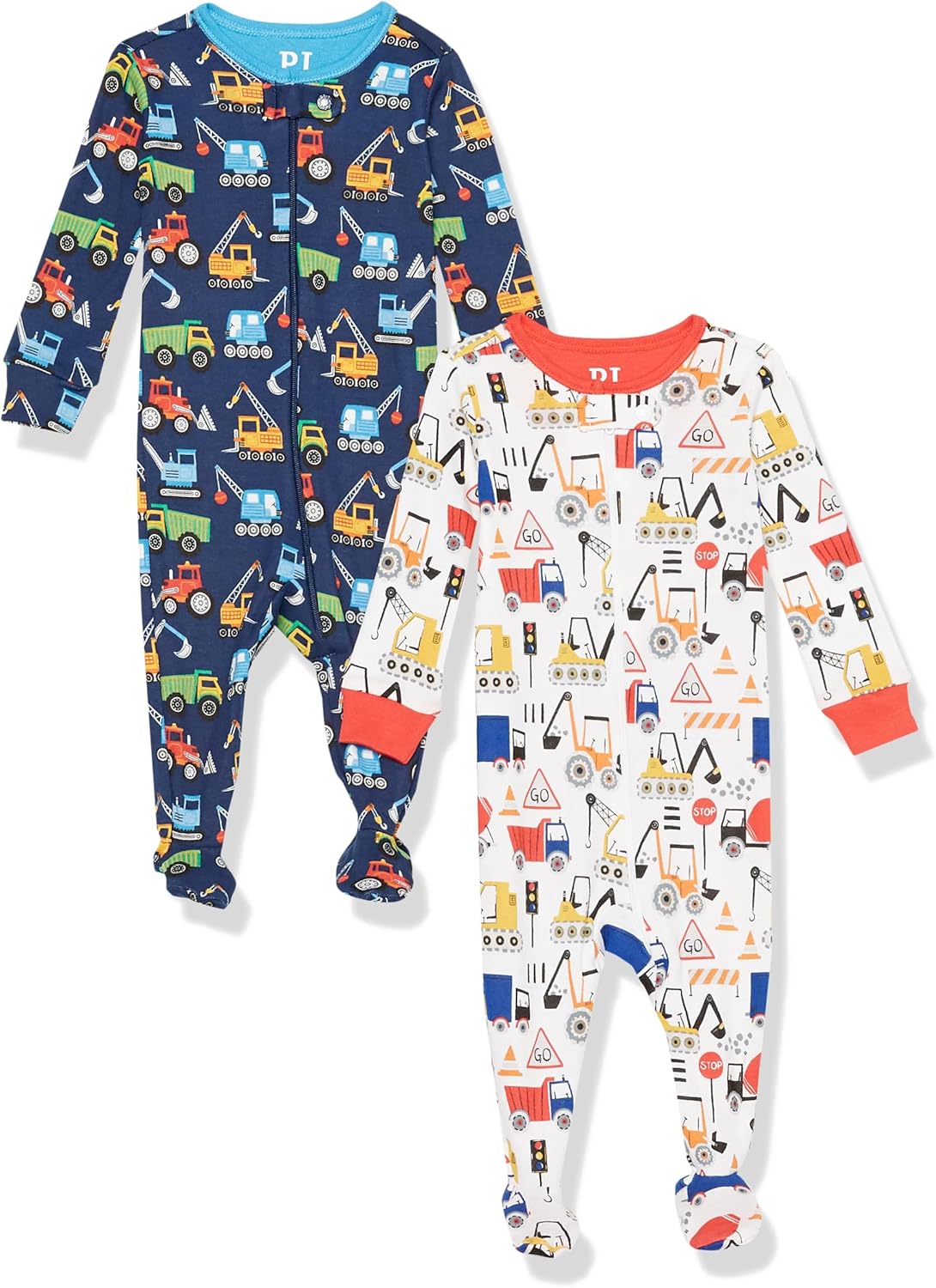 The Childrens Place 100 Cotton Snug Fit Pajamas 2-Pack for Boys