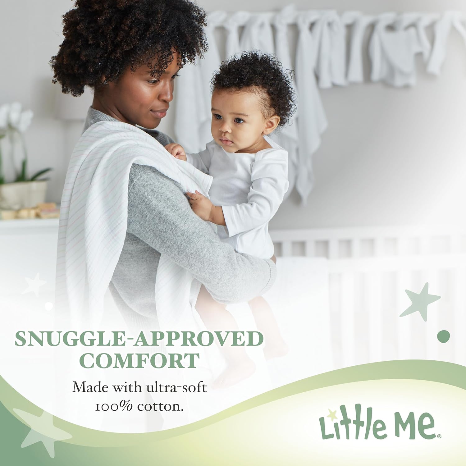 Little Me Baby Layettes - Complete Swaddle Set for Newborns
