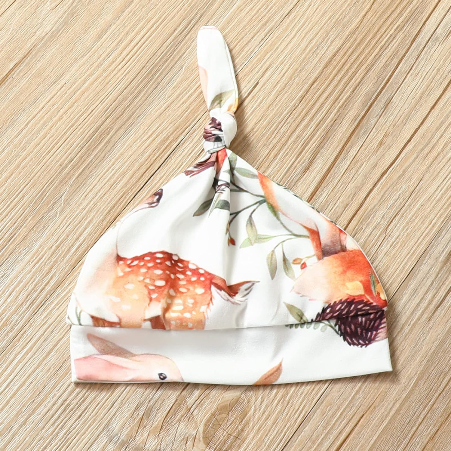AMAWMW Newborn Baby Cartoon Gown woodland Animal Nightgown