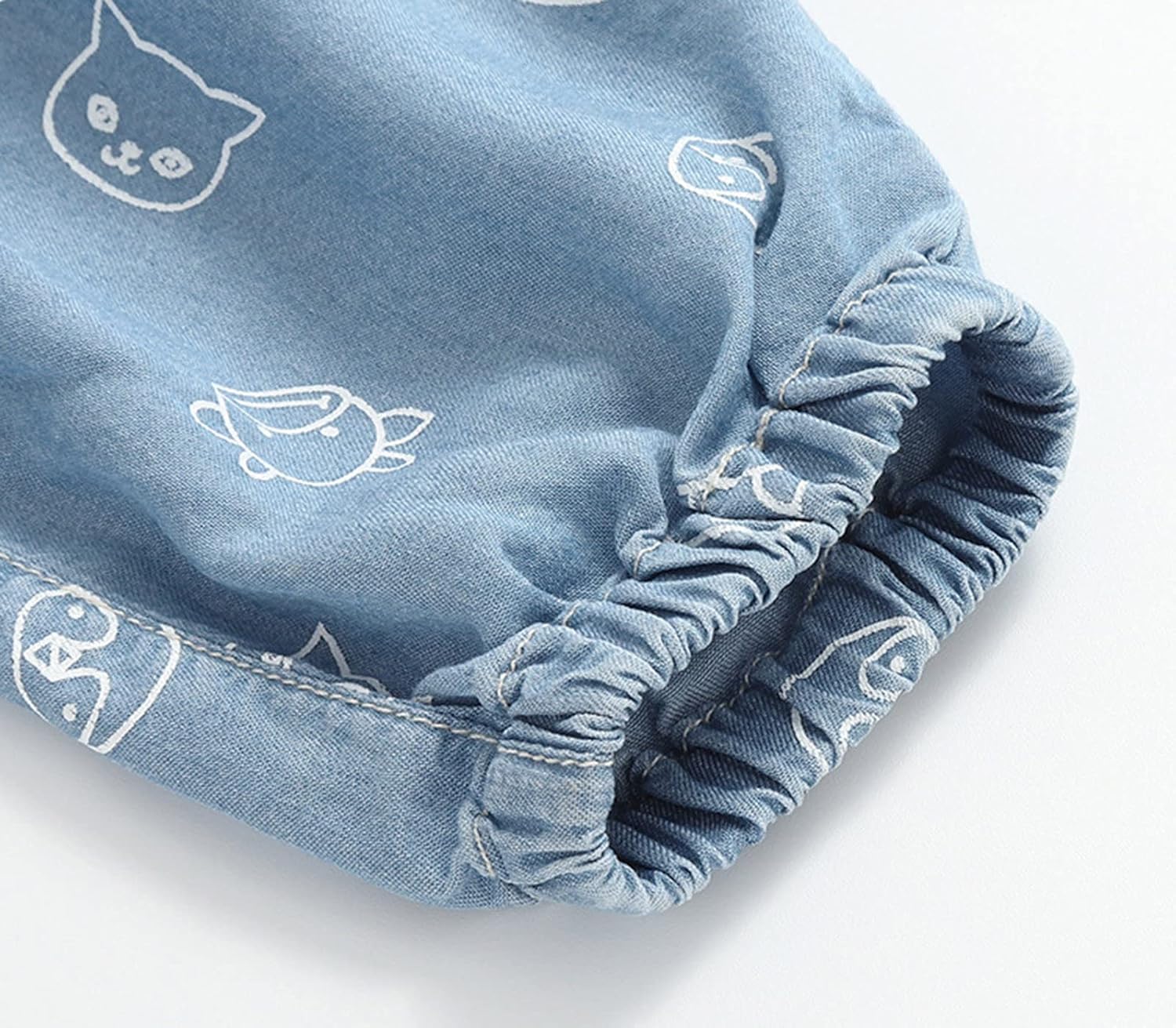Cute Cartoon Animal Print Unisex toddler and kids elastic waist pants