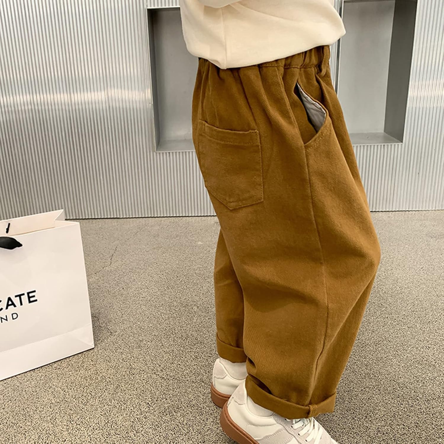 Toddler Kids Corduroy Pants