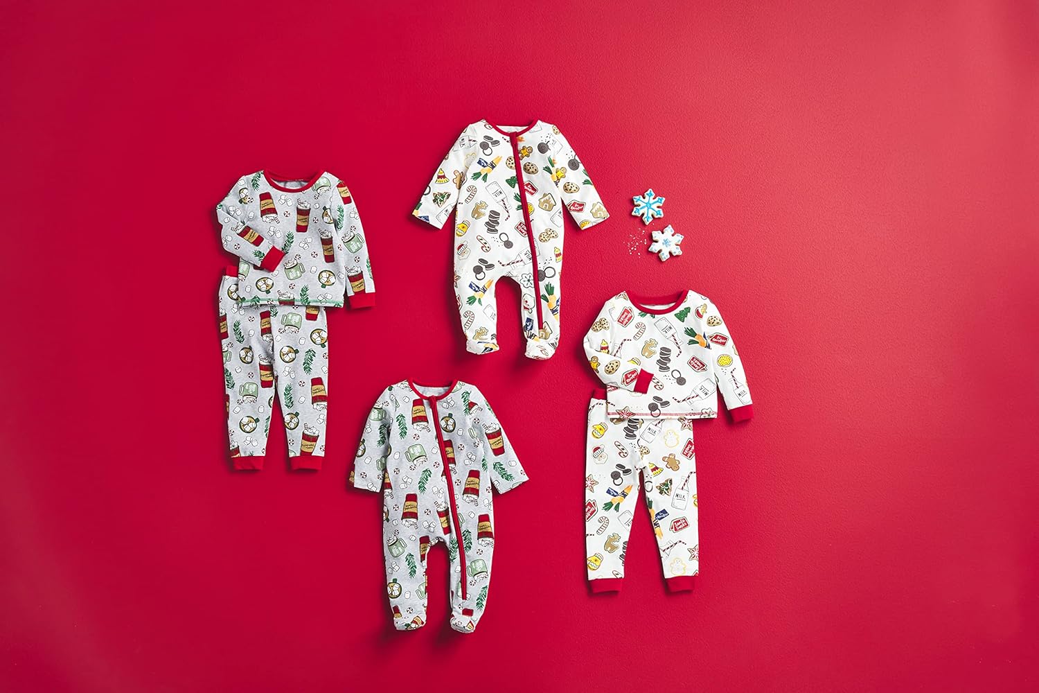 Mud Pie Christmas Cookie Sleepers for Boys