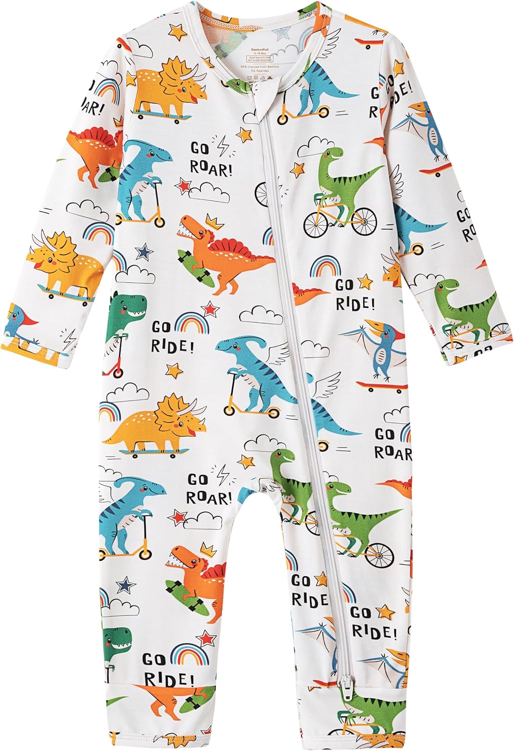fila BambooBud Baby Functional Romper SoftStretchy and Durable Design