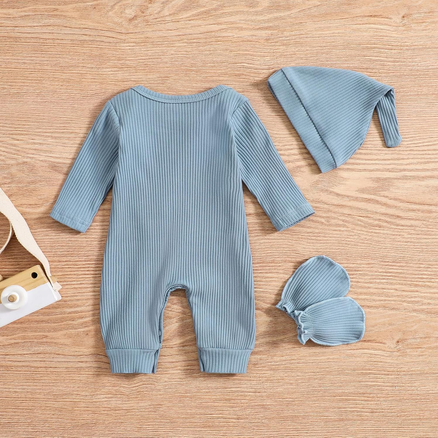 Newborn Baby Boys One-Piece Romper - Elements of the Season