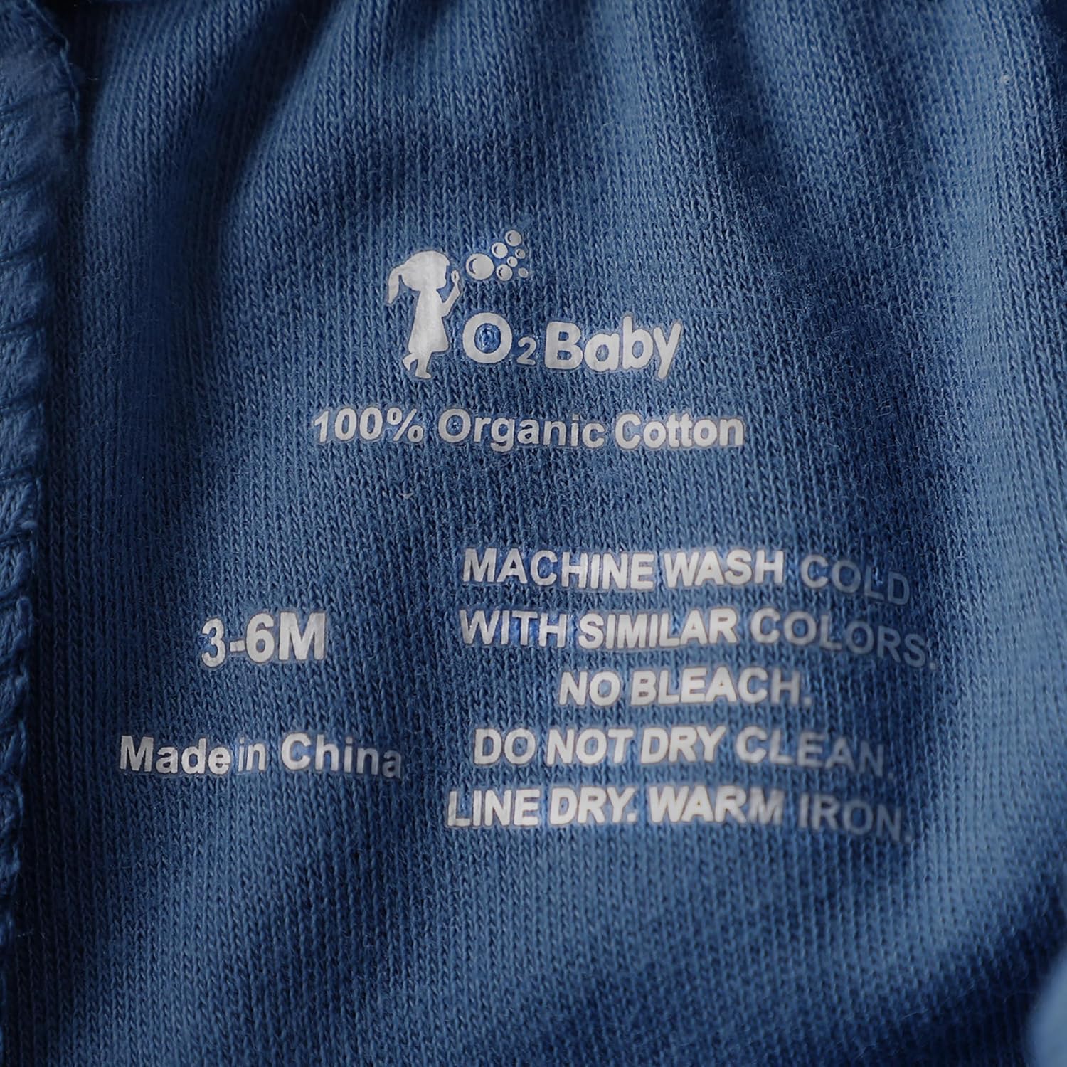O2 BABY Organic Cotton Super Soft Unisex Baby Jogger Pants 3-Pack