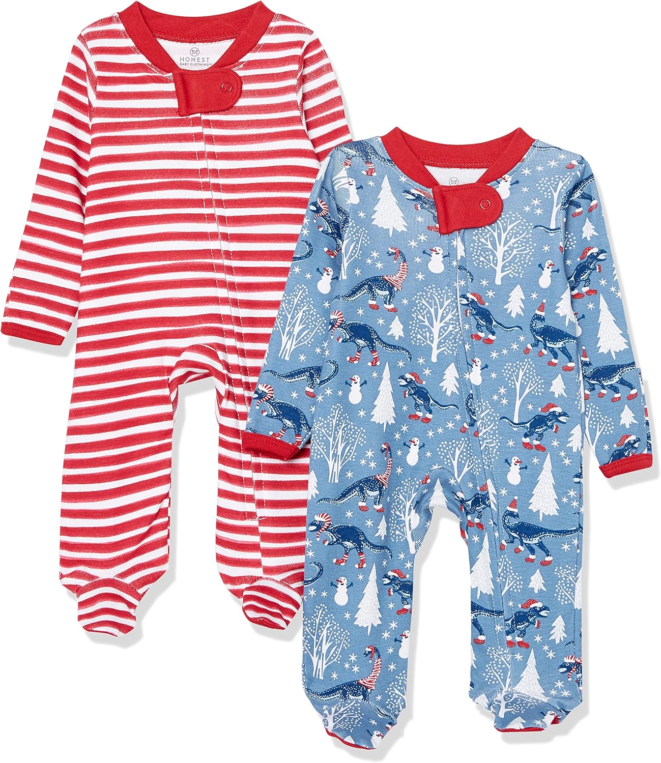 Comfortable Pajamas for Babies Holiday Sleep Play Set