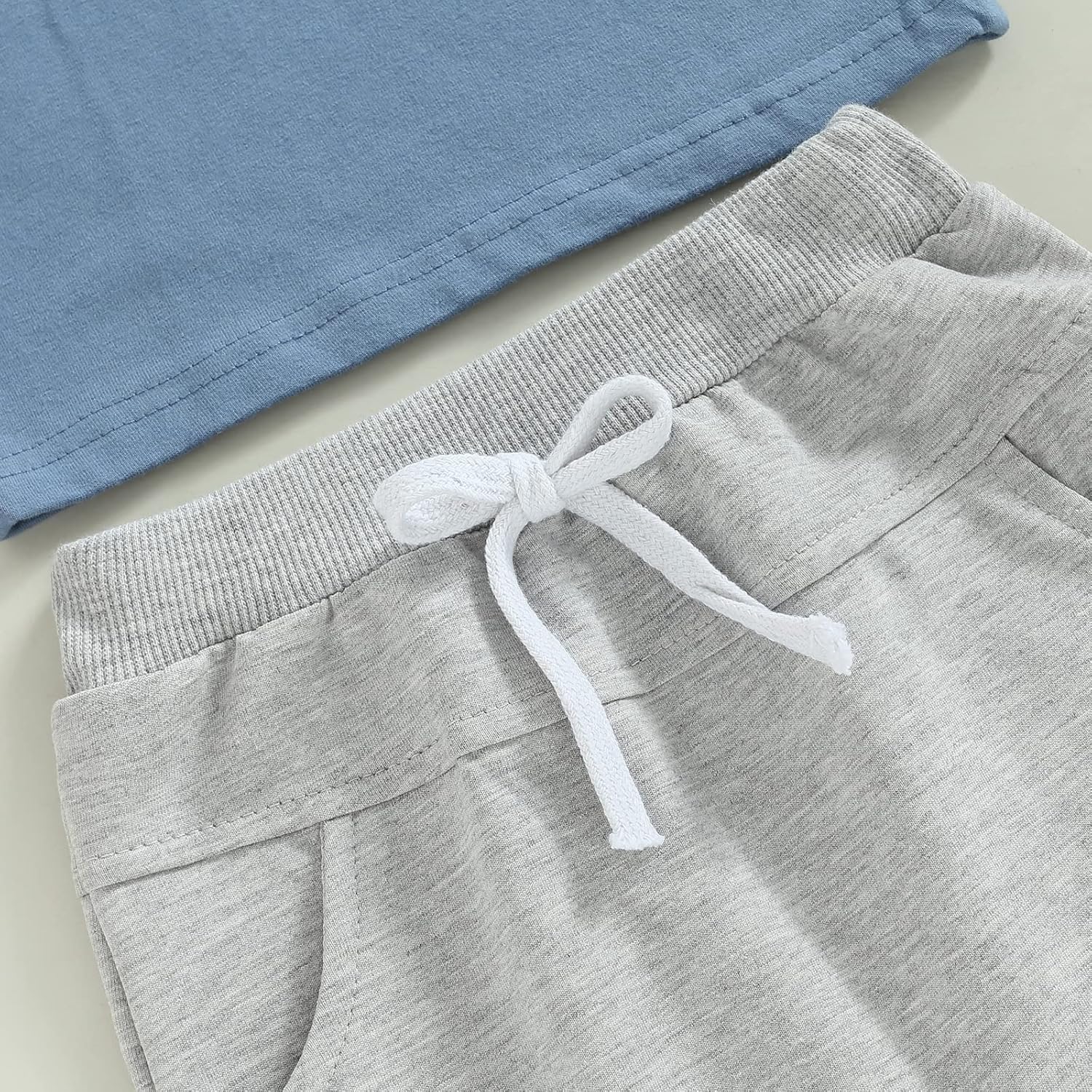 TheFound Little Dude Pullover T-shirt Shorts Set