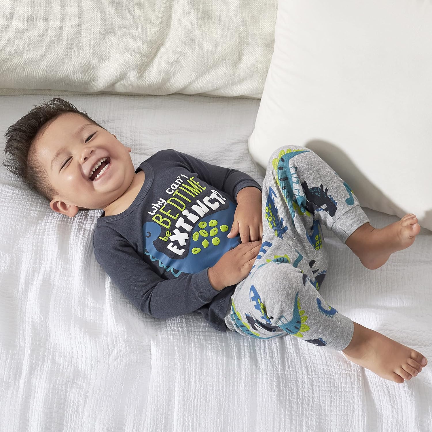 Gerber Baby Boys Toddler Snug Fit Pajama Set Safe Sleep with Cute Design