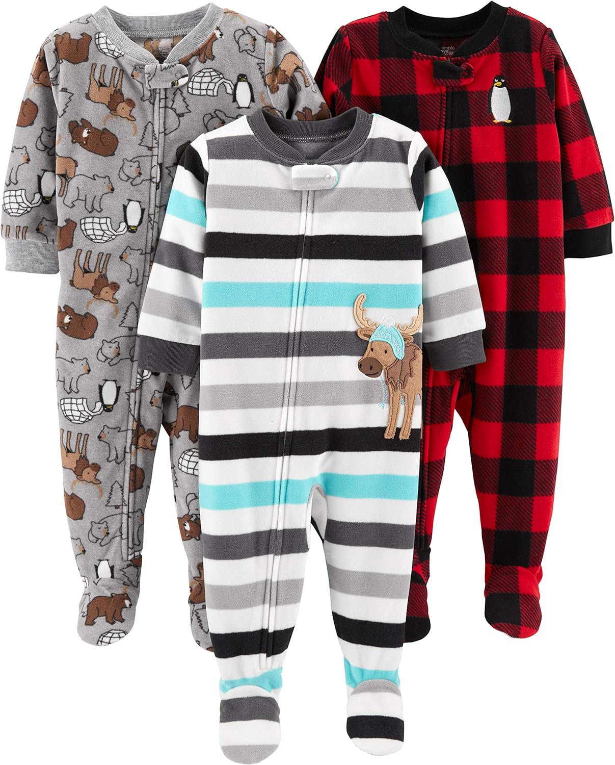 Simple Joys by Carters Flame-Resistant Pajamas for Babies