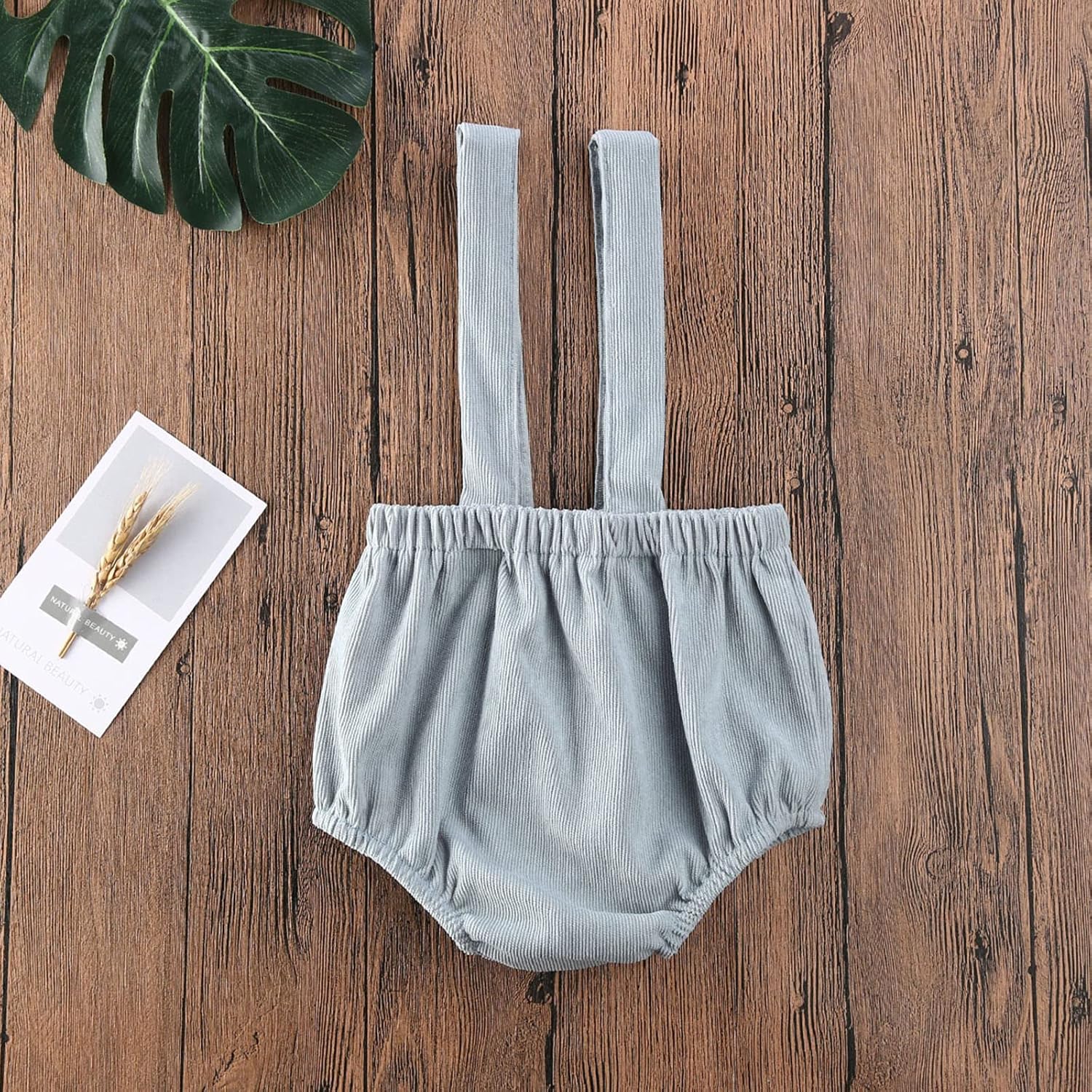 Emmababy Knit Suspender Overalls for Baby Boys and Girls